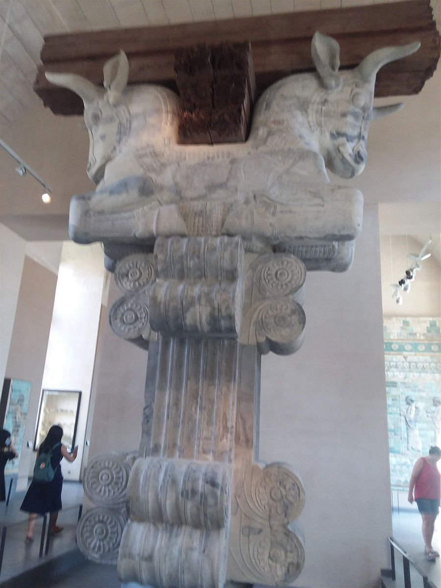 There were 36 of these columns supporting the Palace of Darius The Great in Susa.