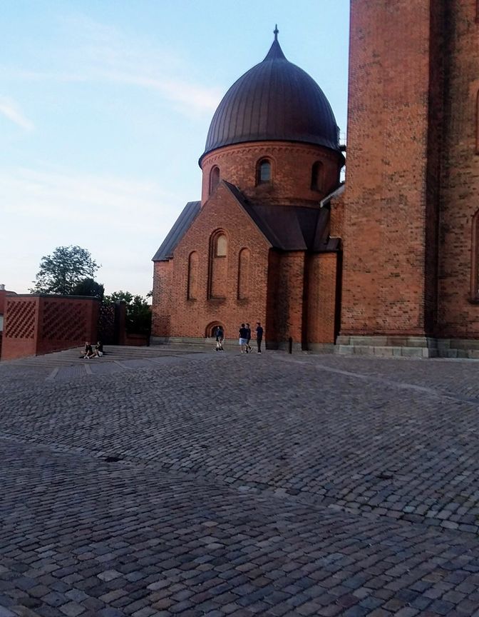 Two mausoleums of Roskilde Cathedral.