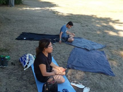 We had a picnic at Roskilde Fjiord.