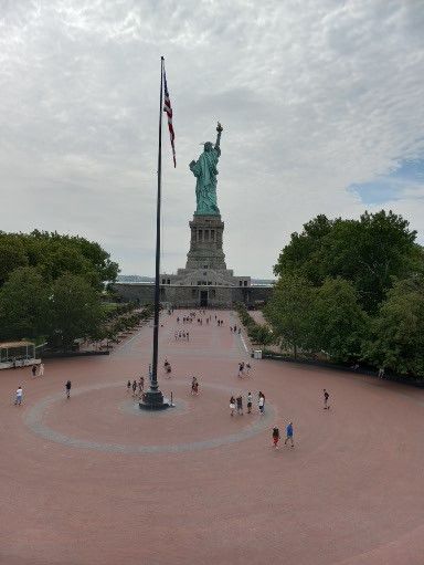The Statue Of Liberty stands on Liberty Island which was originally known as Bedloes' Island.
